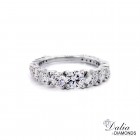 2.25 Cts Round Cut Diamond Engagement Ring set in 18K White Gold